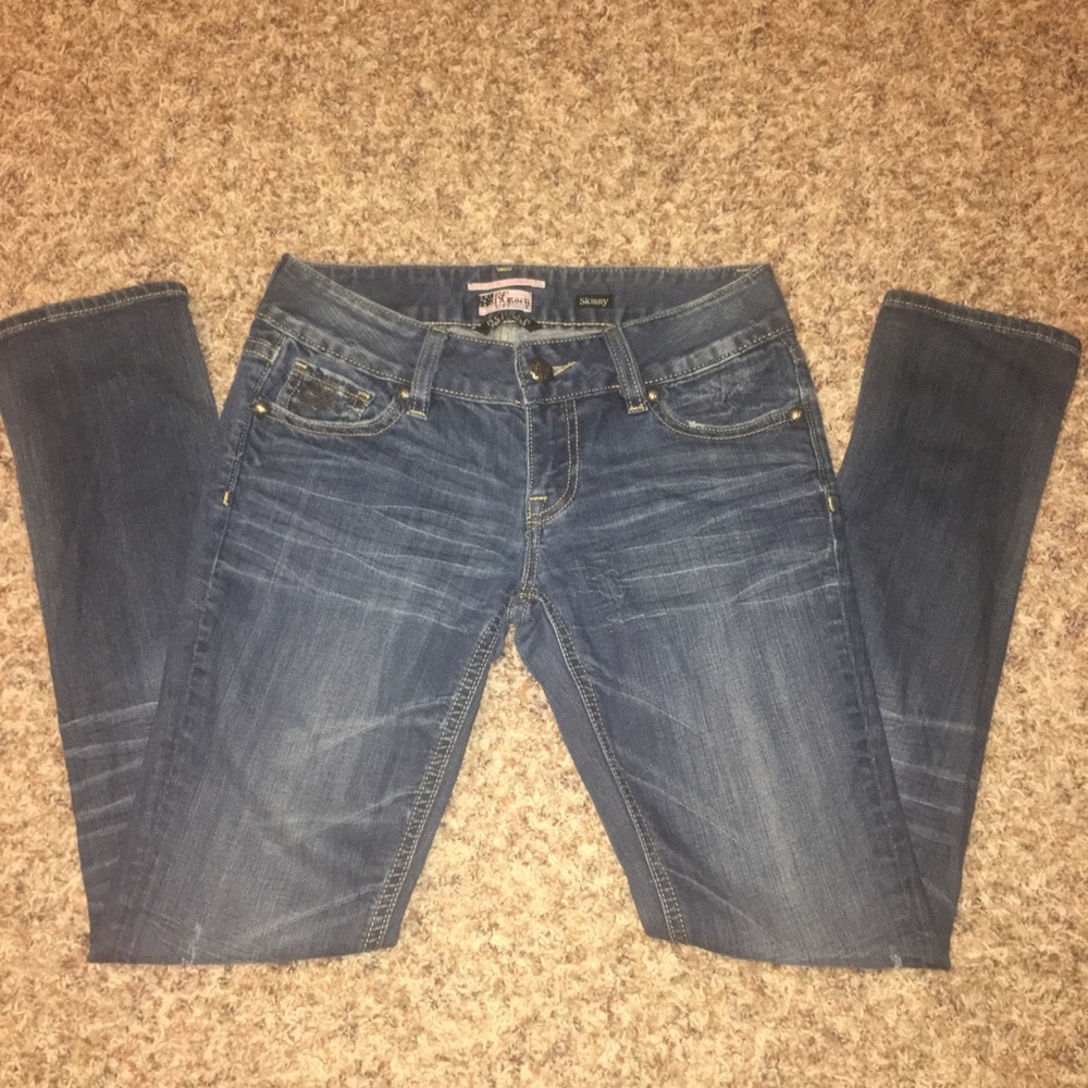 Express Rerock Skinny Jeans